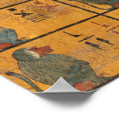 Tombe van Toetanchamon, Westmuur door Egyptische g Poster (Hoek)