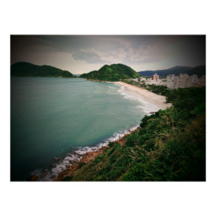 Tombo Beach - Guarujá - Brazilië Perfect Poster