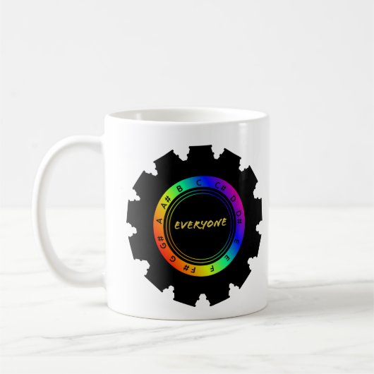 Tombo Pitch Pipe - Gelijke gepersonaliseerde bug Koffiemok (Links)