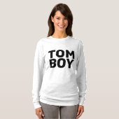 TOMBOY Dames Girls T-Shirts (Voorkant volledig)