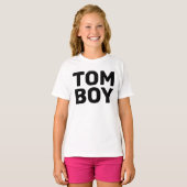 TOMBOY GIRLS KIDS T-SHIRT (Voorkant volledig)