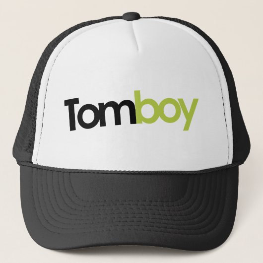 Tomboy Magazine Logo Trucker Pet (Voorkant)