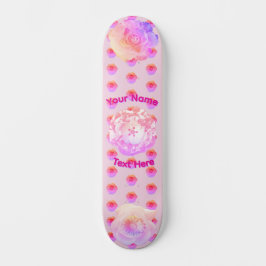 Tomboy Roze Bloem Skateboard