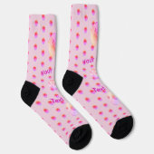 Tomboy Roze Boho Sokken (Rechts)