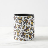 Tomboy Speelgoed Yorkie Yorkshire Terrier Pet Pupp Mok (Midden)