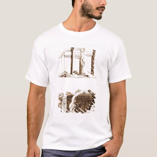 Tombs bij Castel d'Asso T-shirt (Voorkant)