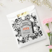 Tombstone and Skulls ID216 Bedankzakje (Gezegeld)