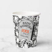 Tombstone and Skulls ID216 Papieren Bekers (Achterkant)