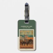 Tombstone, Arizona Bagagelabel (Achterkant verticaal)