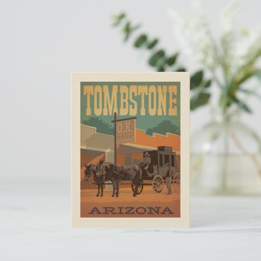 Tombstone, Arizona Briefkaart (Staand voorkant)
