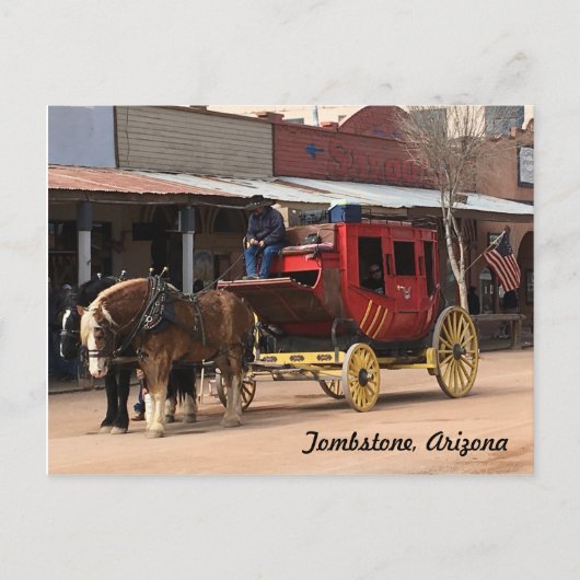 Tombstone, Arizona Briefkaart (Voorkant)
