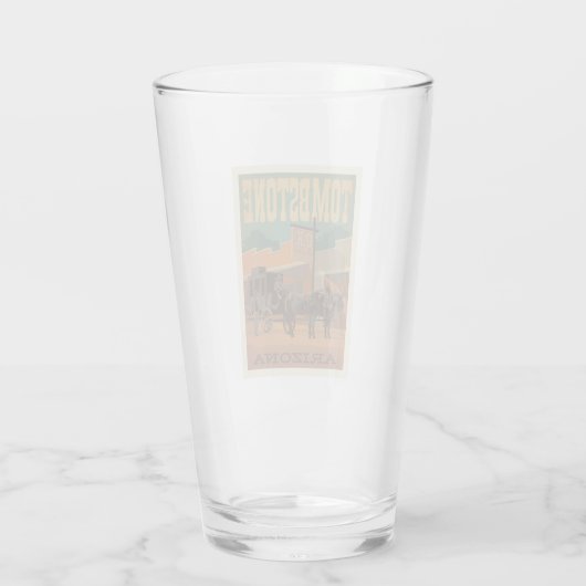 Tombstone, Arizona Glas (Achterkant)