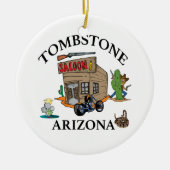 Tombstone, Arizona Keramisch Ornament (Voorkant)