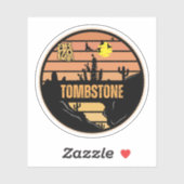 Tombstone, Arizona Sticker (Vel)
