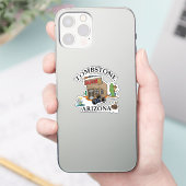 Tombstone, Arizona Sticker (Telefoon)