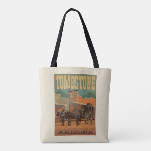 Tombstone, Arizona Tote Bag (Achterkant)
