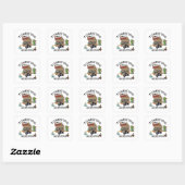 Tombstone, Arizona Vierkante Sticker (Vel)