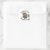 Tombstone, Arizona Vierkante Sticker (Tas)