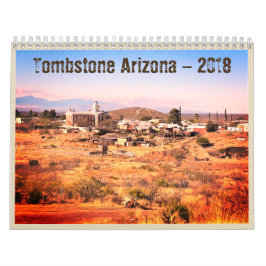 Tombstone Arizona Western kalender 2018
