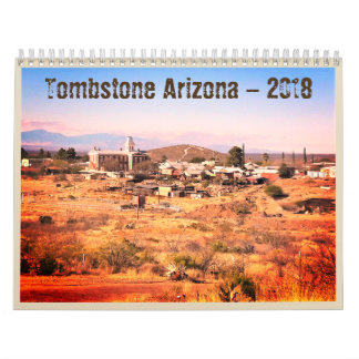 Tombstone Arizona Western kalender 2018