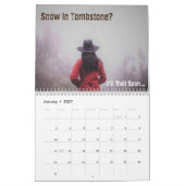 Tombstone Arizona Western kalender 2018 (Jan 2027)