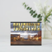 Tombstone AZ Briefkaart (Staand voorkant)