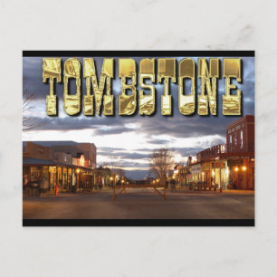 Tombstone AZ Briefkaart