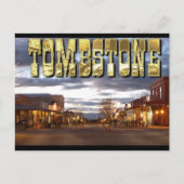Tombstone AZ Briefkaart (Voorkant)