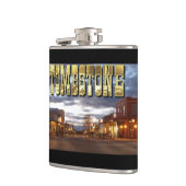 Tombstone AZ Vinyl Wrapped Flask, 6 oz. Heupfles (Links)
