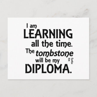 Tombstone Diploma Briefkaart