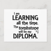 Tombstone Diploma Briefkaart (Voorkant)