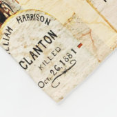 Tombstone Graves Small Fleece Blanket (Hoek)
