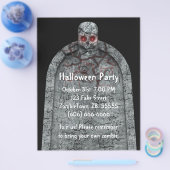 Tombstone - Halloween Flyer (Enkel)