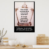TOMBSTONE HUMOR POSTER (Keuken)