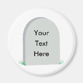 Tombstone koelkast magneet (Voorkant)