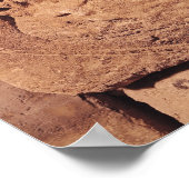 Tombstone met een visboot poster (Hoek)