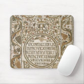 Tombstone met epitaph muismat (Met muis)
