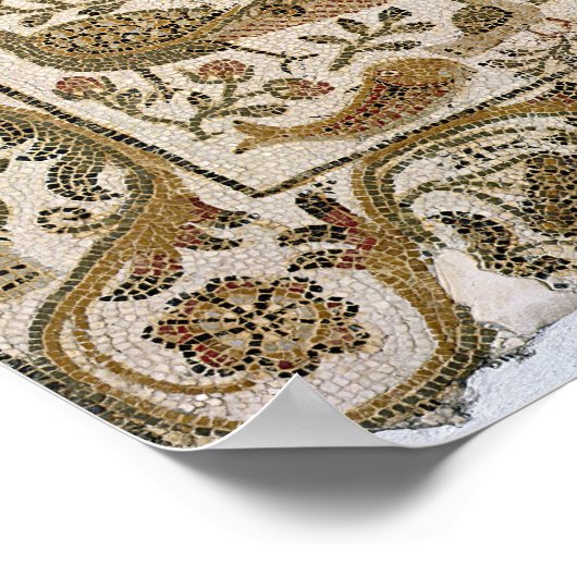 Tombstone met epitaph poster (Hoek)