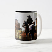 Tombstone-Mok Tweekleurige Koffiemok (Voorkant rechts)