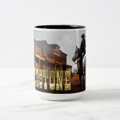 Tombstone-Mok Tweekleurige Koffiemok (Center)