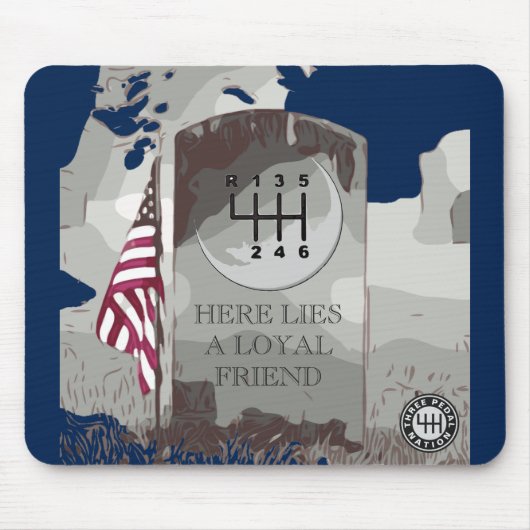 TOMBSTONE MUISMAT (Voorkant)