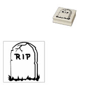 Tombstone Rubberstempel (Gestempeld)