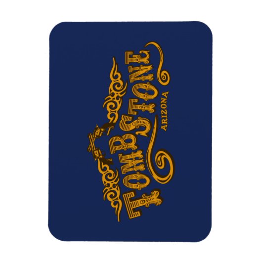 Tombstone Saloon Magneet (Verticaal)