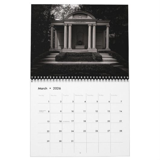 Tombstone Shadow No 32 Kalender (Mar 2026)