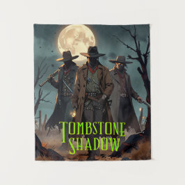 Tombstone Shadow Tapestry #1 Wandkleed