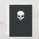 Tombstone & Skull RIP 20's 30e verjaardag Kaart (Achterkant)