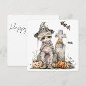 Tombstone Tangle - Mummy in het Pet van een heks (Voorkant / Achterkant)