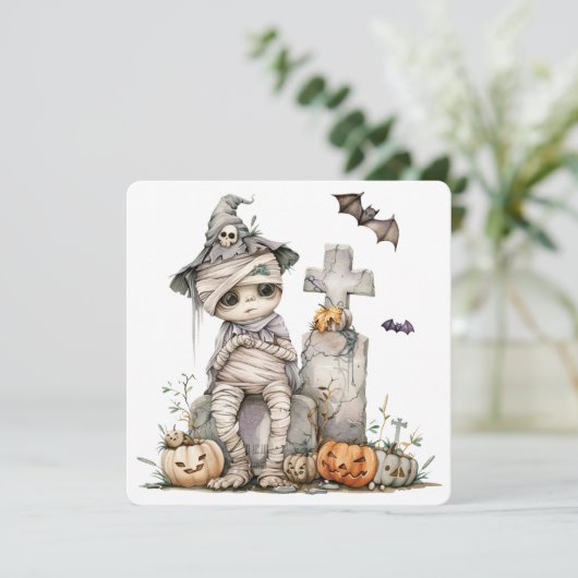 Tombstone Tangle - Mummy in het Pet van een heks (Staand voorkant)