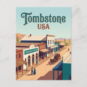 Tombstone USA Briefkaart