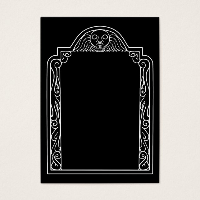 Tombstone Visitekaartje (Voorkant)